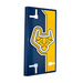 LEGO Dark Blue Tile 2 x 4 with Yellow Bull&#039;s Head on Yellow Ground right Sticker (87079)