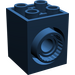 LEGO Donkerblauw Turntable Steen 2 x 2 x 2 met 2 Gaten en Click Rotation Ring (41533)