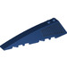 LEGO Donkerblauw Wig 10 x 3 x 1 Dubbele Afgerond Links met Zwart vents (45350 / 50955)