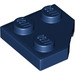 LEGO Dark Blue Wedge Plate 2 x 2 Cut Corner (26601)