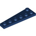 LEGO Dark Blue Wedge Plate 2 x 6 Right (78444)