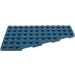 LEGO Mørkeblå Kile Plade 6 x 12 Vinge Højre (30356)