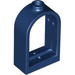 LEGO Dark Blue Window Frame 1 x 2 x 2.7 with Rounded Top (30044)