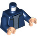 LEGO Bleu foncé Zipper Jacket Torse (76382)