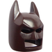 LEGO Tmavě hnědá Batman Cowl Maska s hranatýma ušima (10113 / 28766)