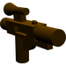 LEGO Dunkelbraun Blaster Gewehr - Kurz  (58247)