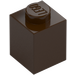 LEGO Dark Brown Brick 1 x 1 (3005 / 30071)