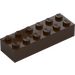 LEGO Tmavě hnědá Kostka 2 x 6 (2456 / 44237)