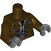 LEGO Dark Brown Cad Bane Torso (76382 / 88585)