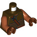 LEGO Donkerbruin Cad Bane Torso (973 / 76382)