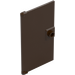 LEGO Dark Brown Door 1 x 4 x 6 with Stud Handle (35291 / 60616)