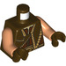 LEGO Dark Brown Gungan Warrior Minifig Torso (973 / 76382)