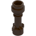 LEGO Dark Brown Lightsaber Hilt - Straight (23306 / 64567)