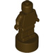 LEGO Dunkelbraun Minifig Statuette (53017 / 90398)