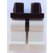 LEGO Dark Brown Minifigure Hips with White Legs (73200 / 88584)