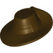 LEGO Dark Brown Musketeer Hat (93554)