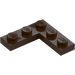 LEGO Dark Brown Plate 3 x 3 Corner (77844)