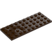 LEGO Dark Brown Plate 4 x 10 (3030)