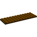 LEGO Donkerbruin Plaat 4 x 12 (3029)