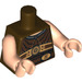 LEGO Dark Brown Prince Dastan Torso Assembly (76382 / 88585)
