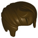 LEGO Dark Brown &quot;Rocker Style&quot; Hair with Quiff (86403 / 98371)