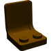 LEGO Dark Brown Seat 2 x 2 with Sprue Mark in Seat (4079)