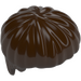 LEGO Dark Brown Short Bowl Cut Hair (40240)