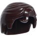 LEGO Dunkelbraun Kurz Haar mit Vorderseite Curl (76782 / 98726)