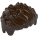 LEGO Dark Brown Short Spiky Hair (2631)