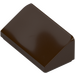 LEGO Dark Brown Slope 1 x 2 (31°) (85984)