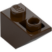 LEGO Dark Brown Slope 1 x 2 (45°) Inverted (3665)