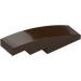 LEGO Dark Brown Slope 1 x 4 Curved (11153 / 61678)