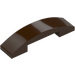 LEGO Dark Brown Slope 1 x 4 Curved Double (93273)