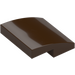 LEGO Dark Brown Slope 2 x 2 Curved (15068)