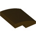 LEGO Dark Brown Slope 2 x 2 Curved (15068)