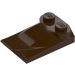 LEGO Dark Brown Slope 2 x 3 x 0.7 Curved with Wing (47456 / 55015)