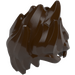 LEGO Dark Brown Spiky Shaped Hair (7804 / 25411)