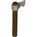 LEGO Dark Brown Tomahawk Axe (13571)