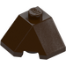 LEGO Dark Brown Wedge 2 x 2 (45°) Corner (13548)