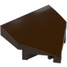 LEGO Dark Brown Wedge 2 x 2 x 0.7 with Point (45°) (66956)