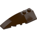 LEGO Dark Brown Wedge 2 x 6 Double Left (5830 / 41748)