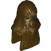 LEGO Dark Brown Wookiee Warrior Head (50365)
