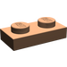 LEGO Dunkles Fleisch Platte 1 x 2 (3023)