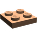 LEGO Dunkles Fleisch Platte 2 x 2 (3022 / 94148)