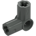 LEGO Donkergrijs Angle Connector #6 (90º) (32014 / 42155)