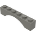 LEGO Dark Gray Arch 1 x 6 Continuous Bow (3455)
