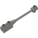 LEGO Grigio scuro Barra 1 x 8 con Mattoncino 1 x 2 Curvo (Supporto dell&#039;asse nell&#039;estremità piccola) (30359 / 60572)