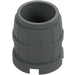 LEGO Dark Gray Barrel 2 x 2 x 1.7 (2489 / 26170)