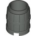 LEGO Dark Gray Barrel 2 x 2 x 1.7 (2489 / 26170)
