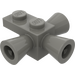 LEGO Dark Gray Brick 1 x 1 with Positioning Rockets (3963)